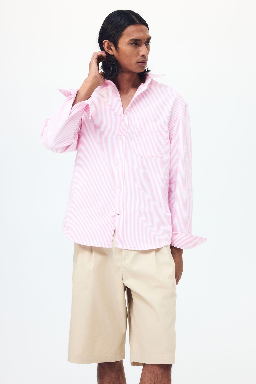 Camisa Oxford Regular Fit - H&m фото 15