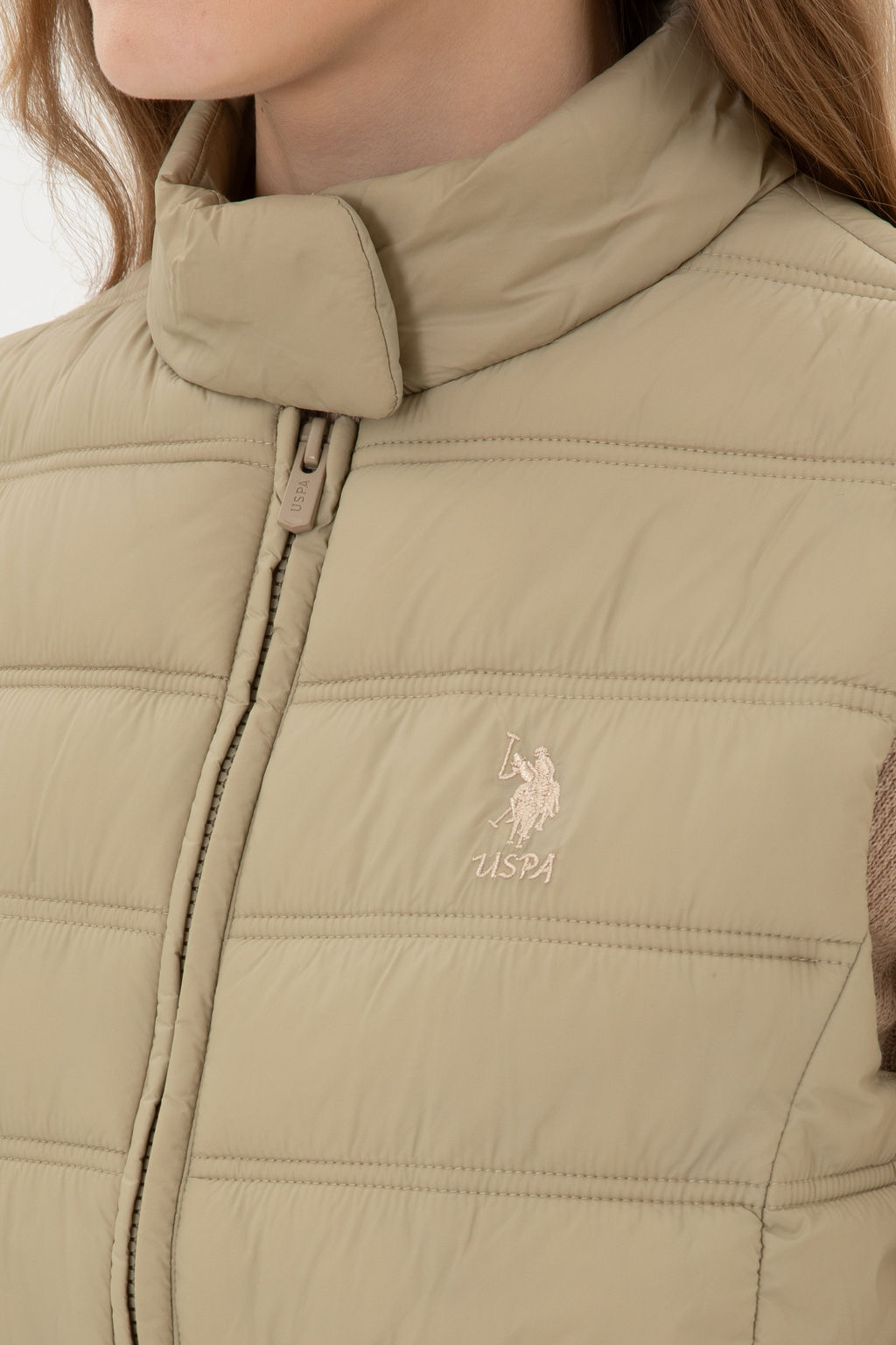 KadДn AГДk Haki Yelek - U.s. polo assn фото 7