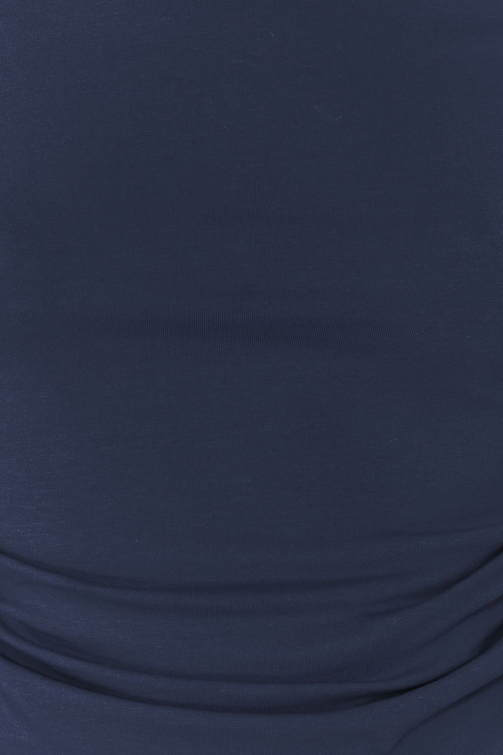 Indigo Buzgulu Asimetrik Yaka Esnek Orme Bluz TWOSS24BZ00073