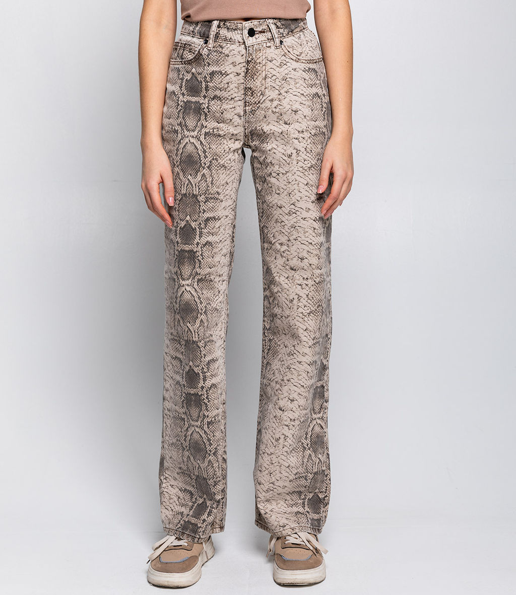 Джинсы #БШ2167, бежевый - Dommod фото 2