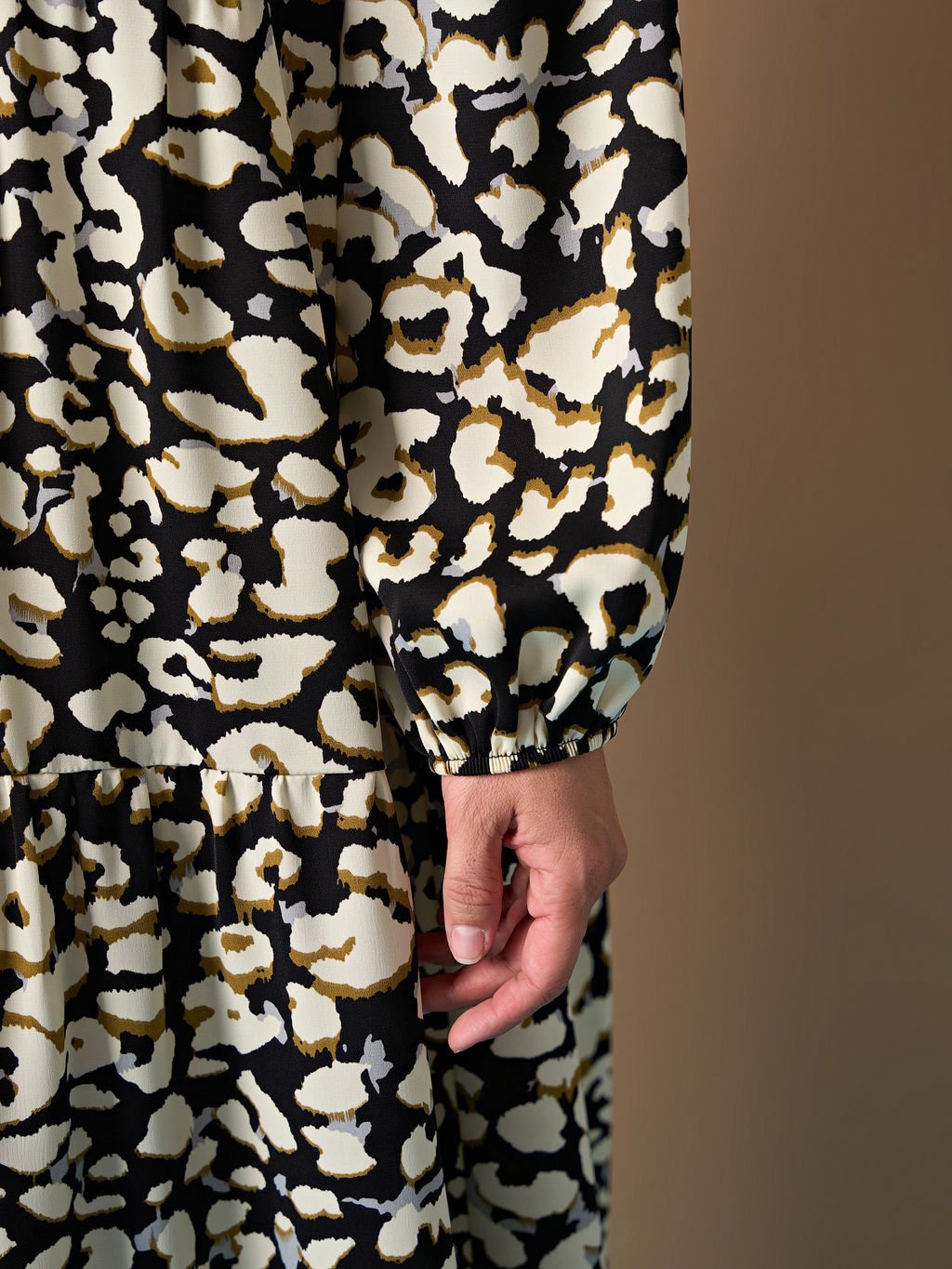 Платье 0060-23а черный с коричневым - Aquarell фото 10