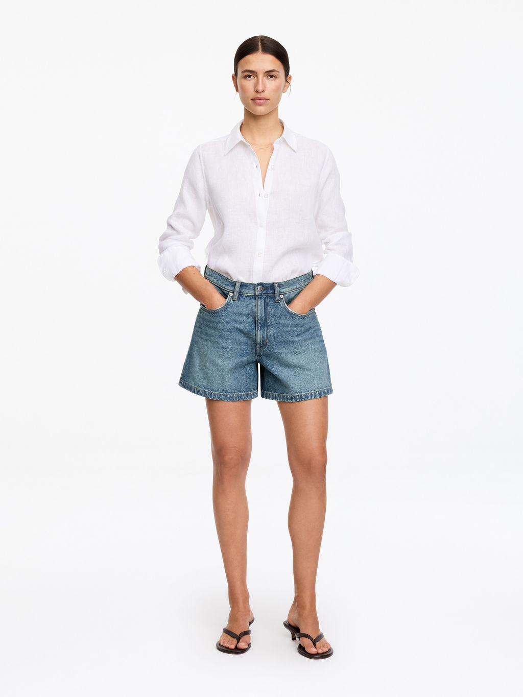 Pantalones denim - H&m фото 3