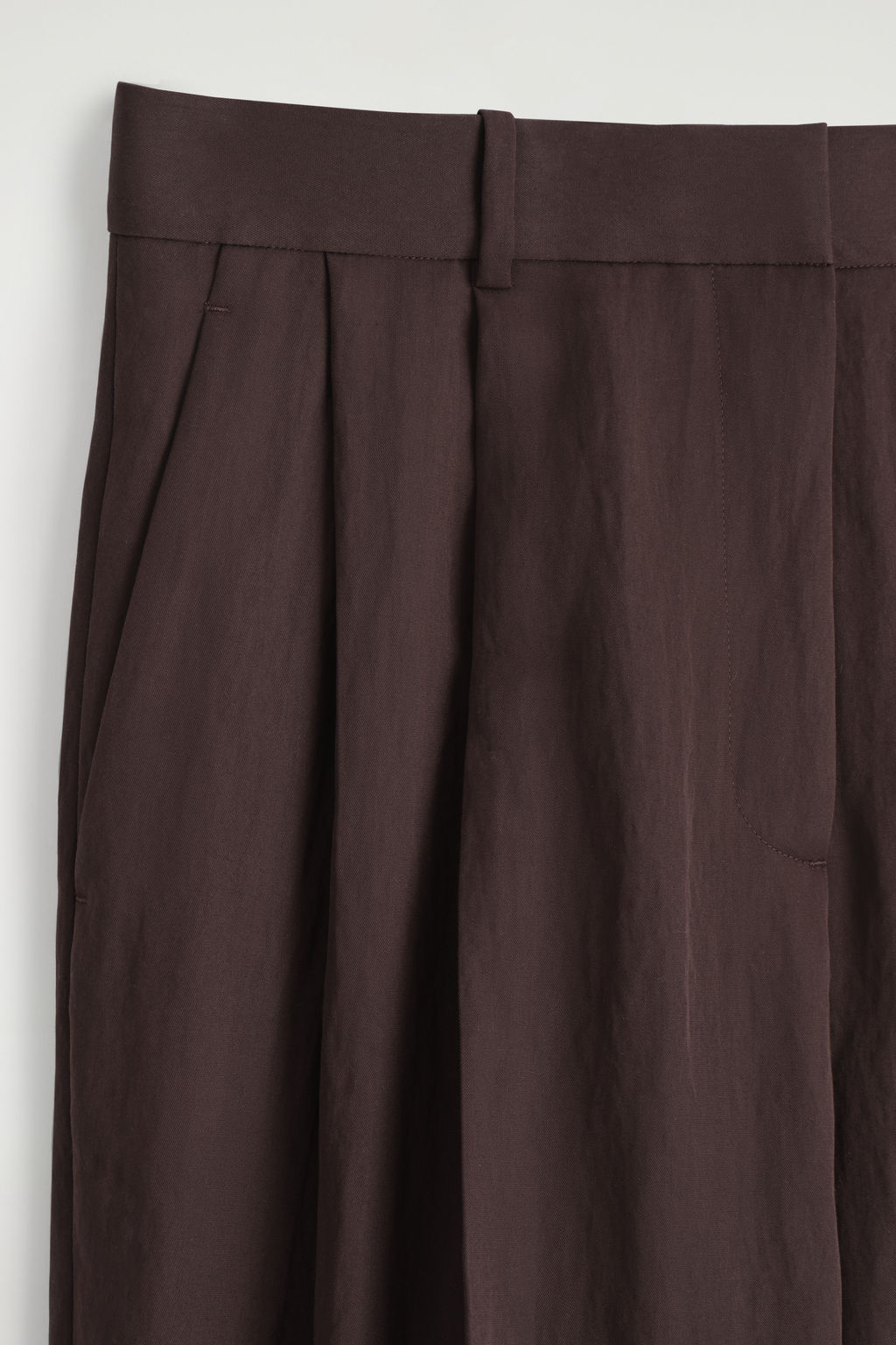 PANTAL?N WIDE LEG FLUIDO RELAXED FIT - H&m фото 5
