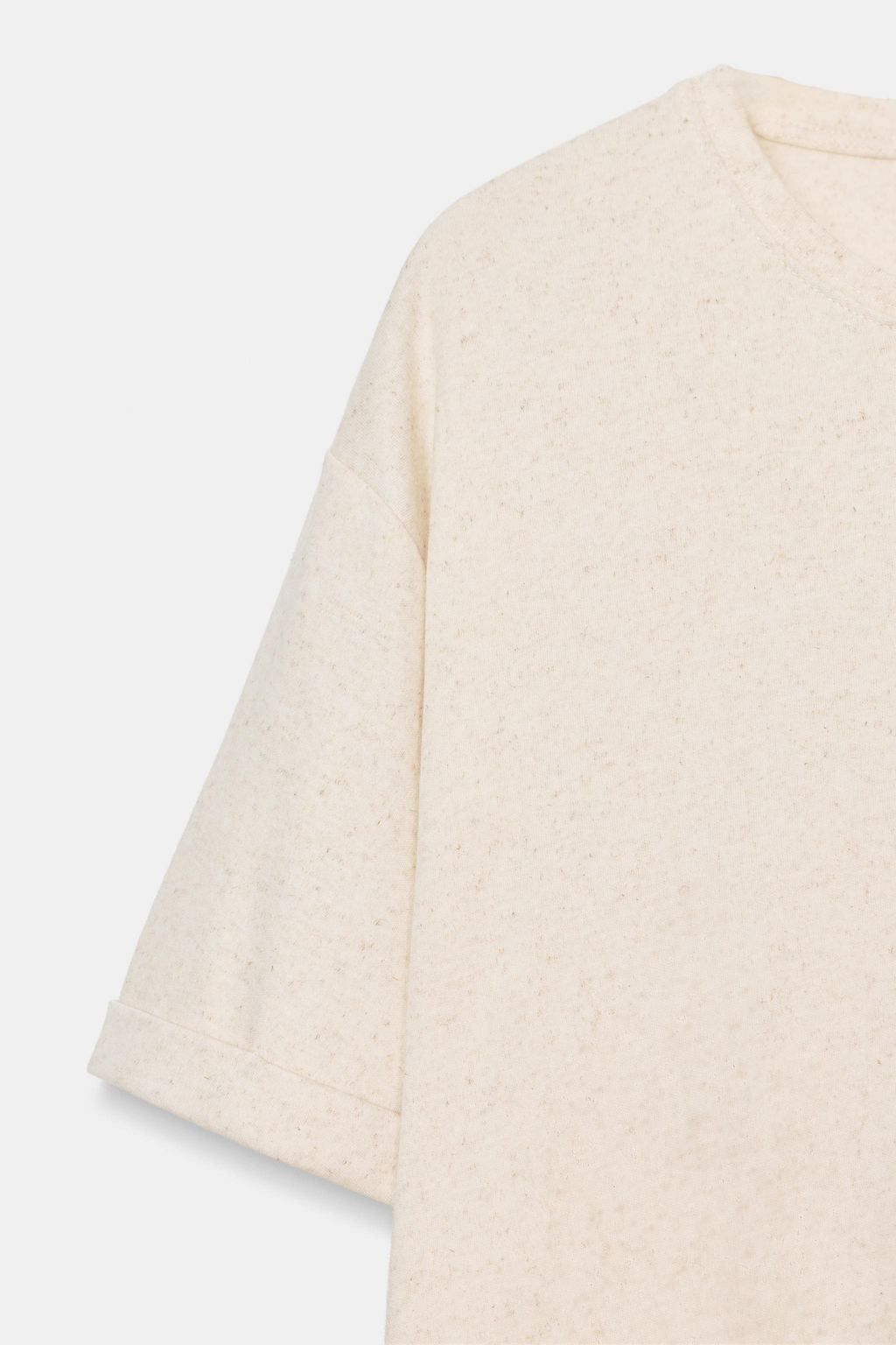 FLOWING SHORT SLEEVE T-SHIRT - Zara фото 7