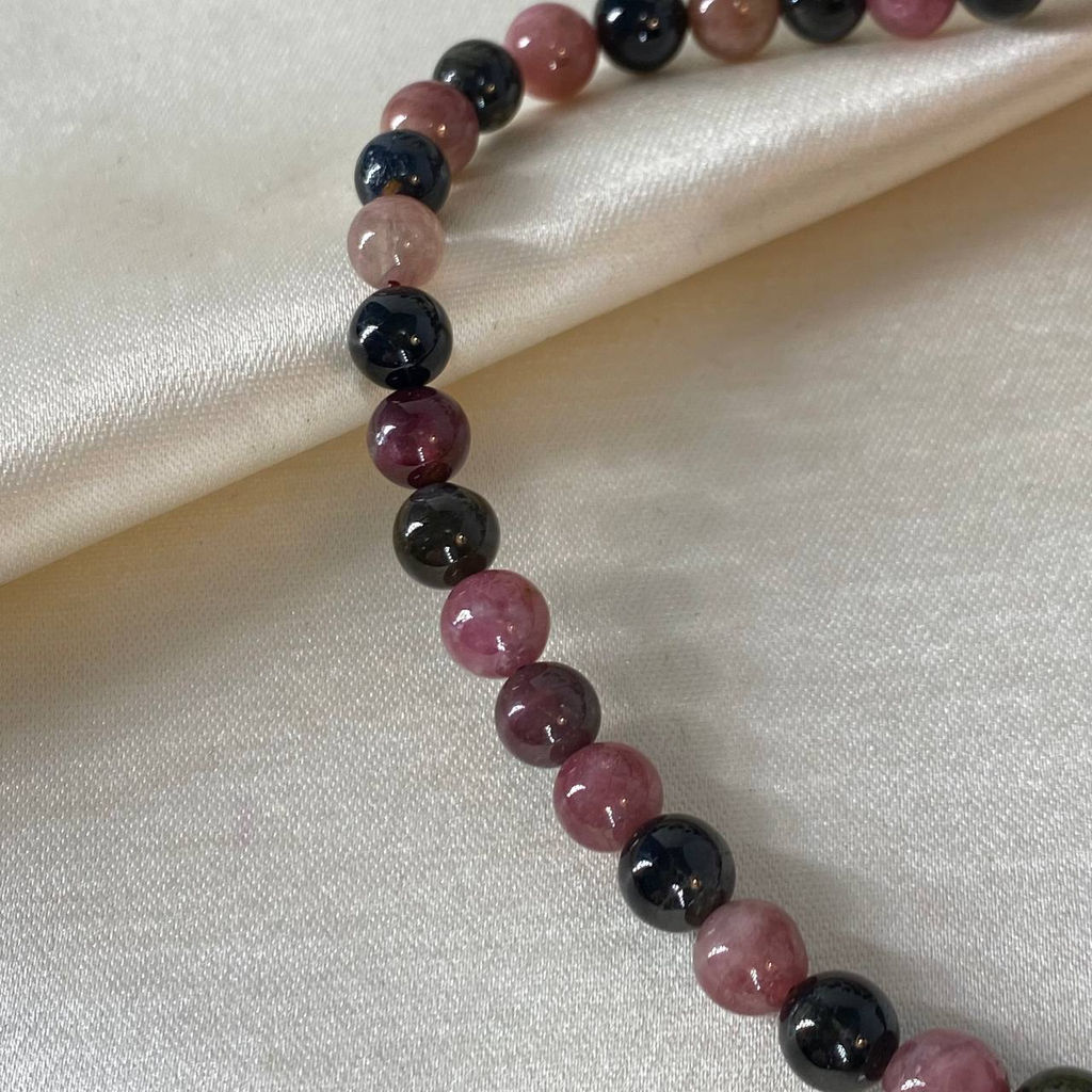 Бусы из Турмалина микс 46 см +