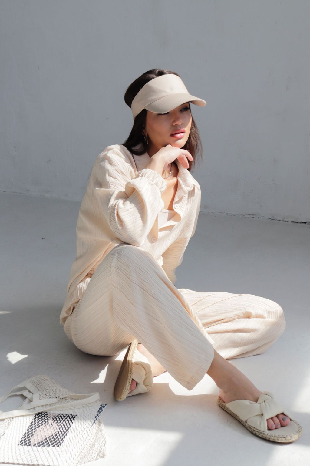 9556 Костюм летний кремовый - Martichelli фото 2