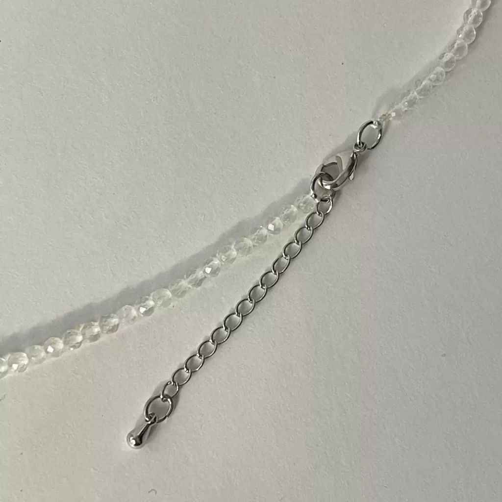 Бусы из Горного Хрусталя огранка 42 см +