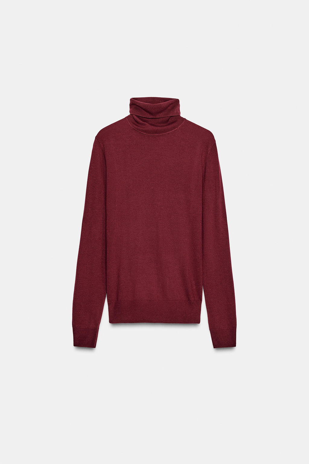 WOOL HIGH NECK JUMPER - Zara фото 7