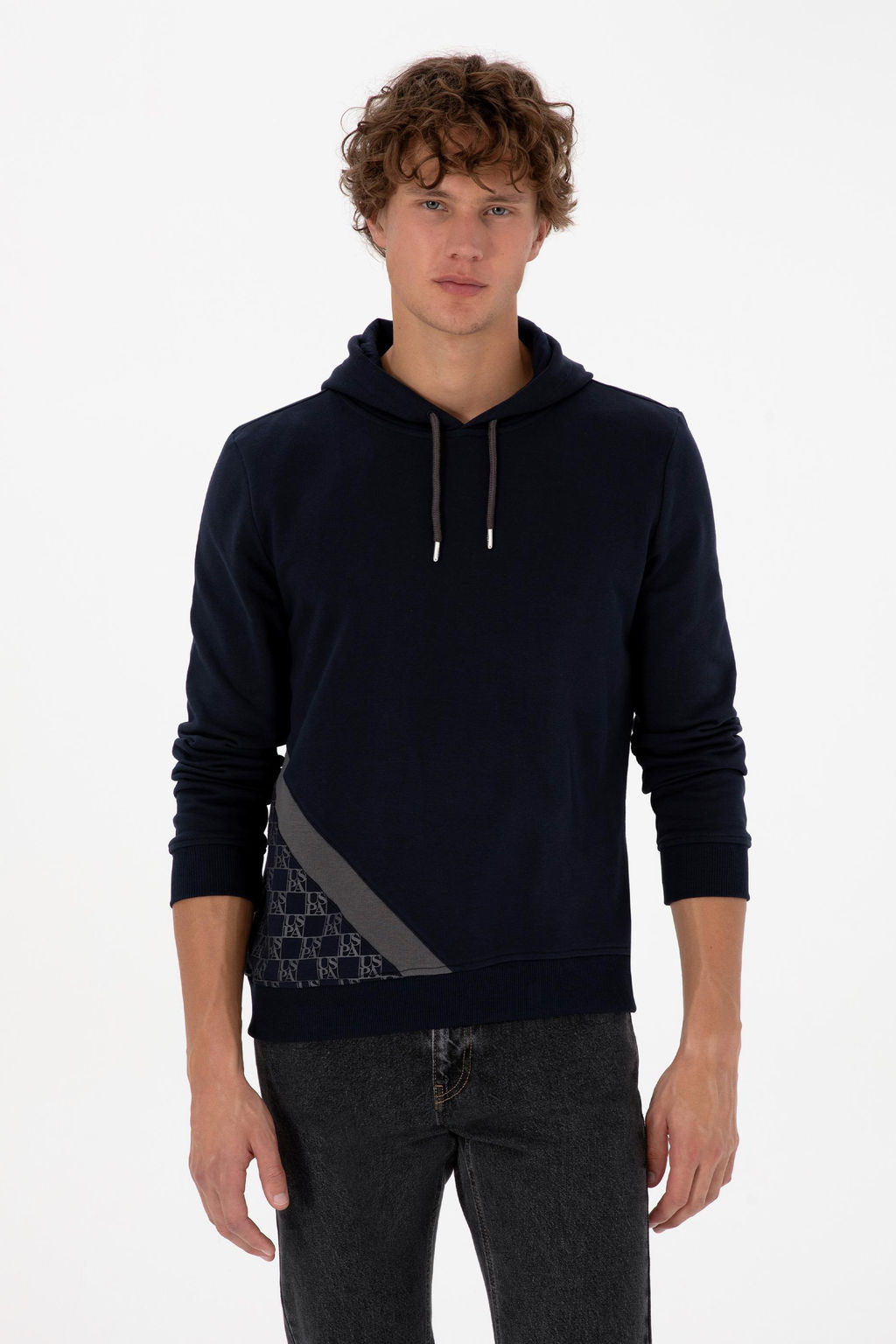 Erkek Lacivert Sweatshirt