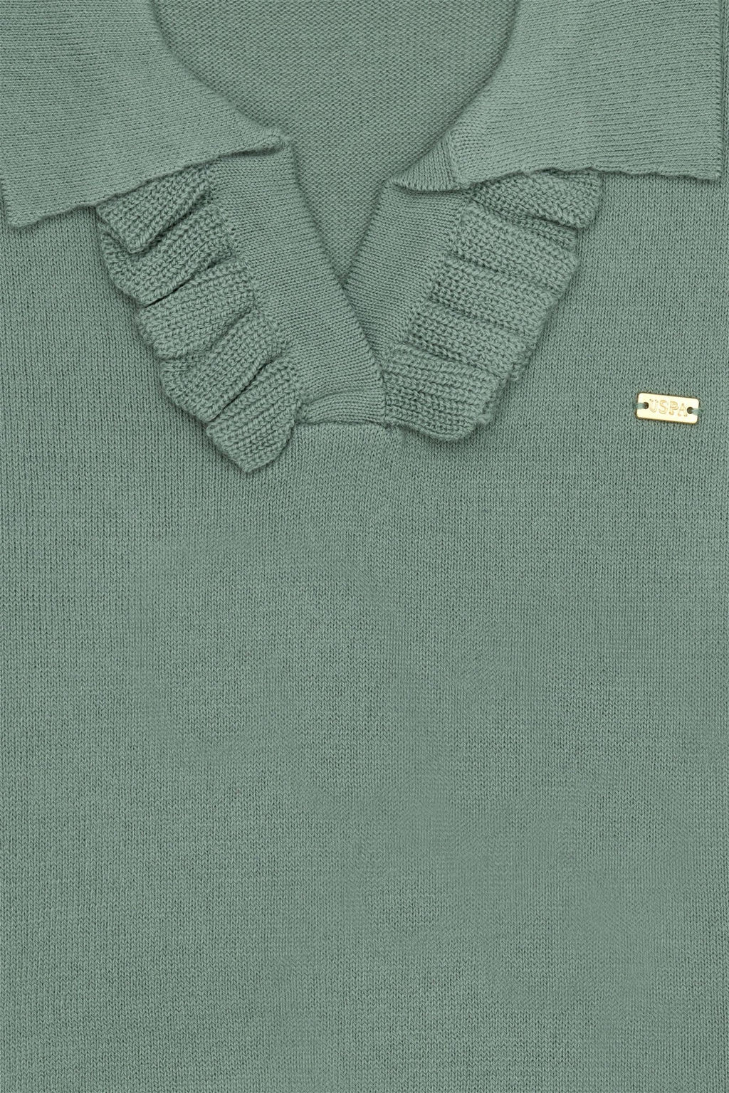 Мятный свитер для девочки Неожиданная скидка в корзине - U.s. polo assn фото 4