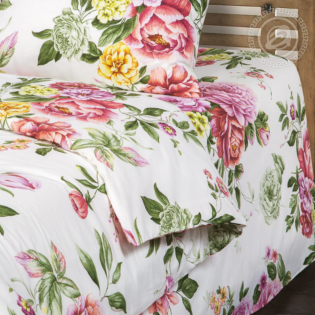 Лоскутная мозаика розовый комплект постельного белья АРТПОСТЕЛЬ-Бязь-Бязь 220 см.  фото 25