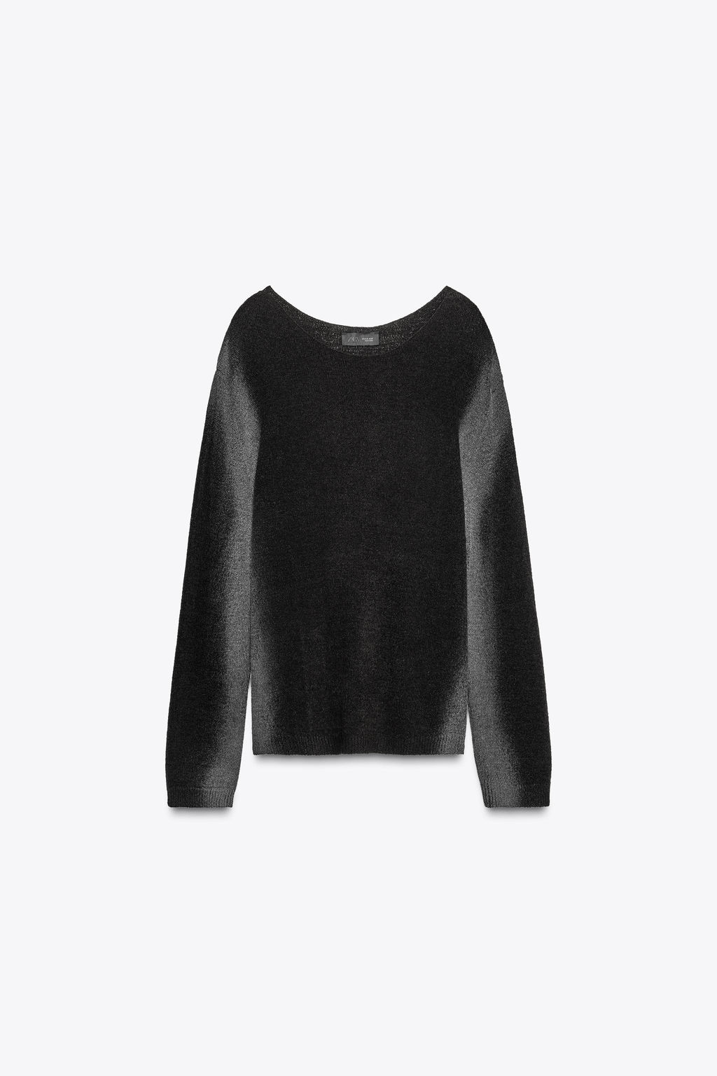 BLURRED PRINT KNIT SWEATER - Zara фото 5