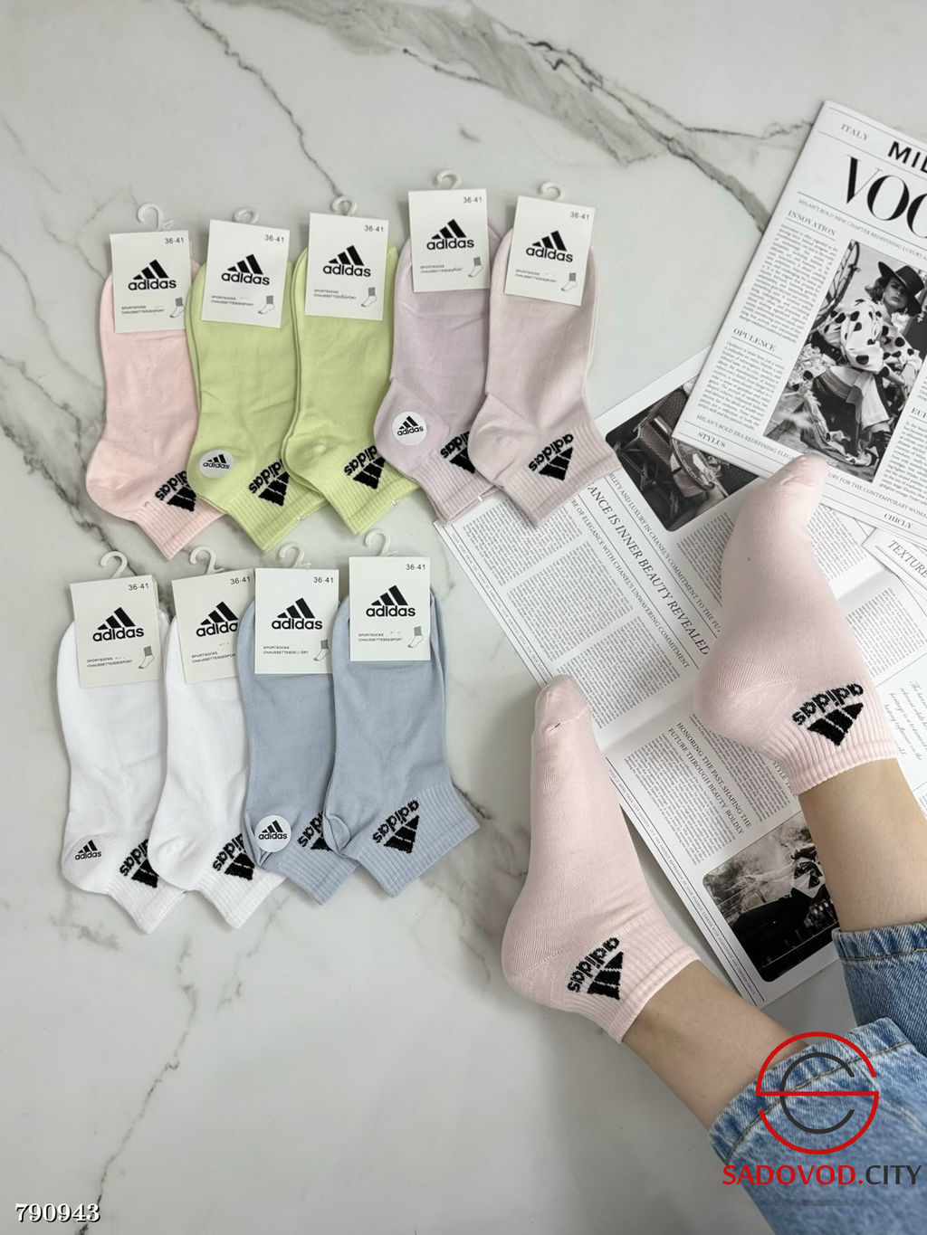 Женские базовые носки, 10 пар - Bruno фото 2