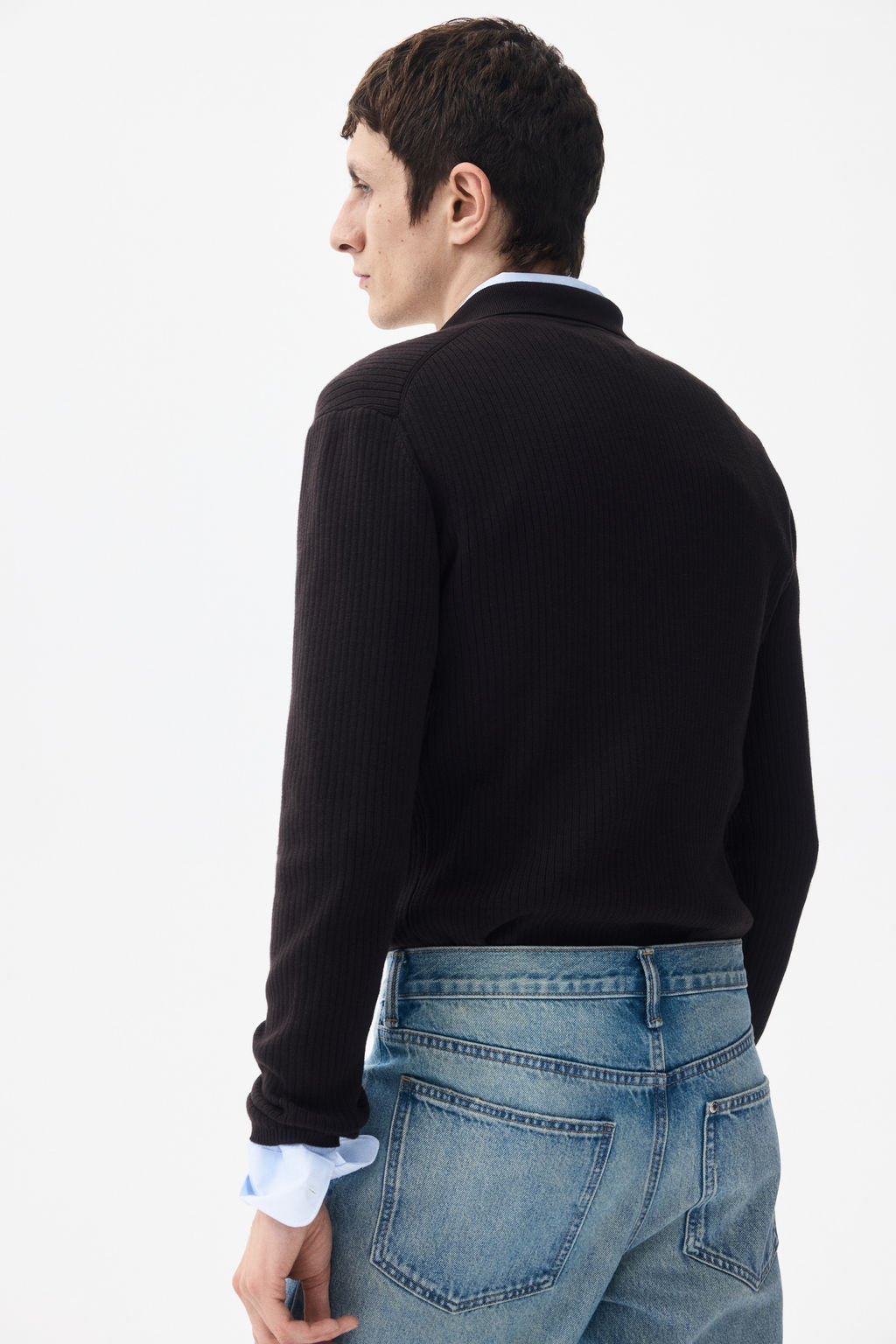 Polo en punto de canal? Slim Fit - H&m фото 4