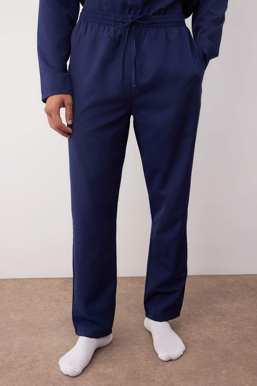 TRENDYOL MAN Gri Regular Fit Dokuma Pijama Tak?m? TMNAW24PT00057 - Trendyolmilla фото 15