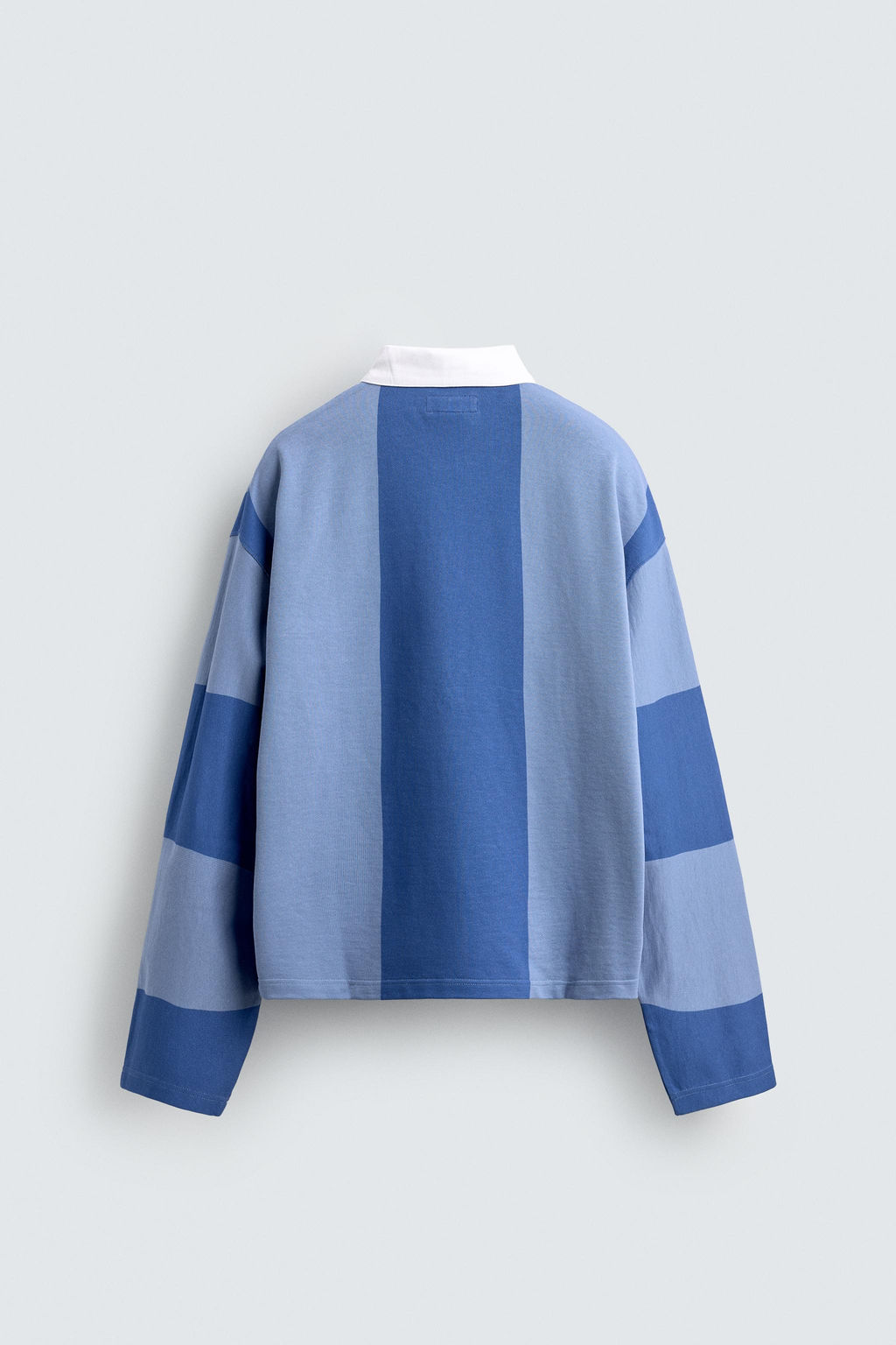 CHAMPION ® X ZARA COLOUR BLOCK POLO SHIRT  фото 9