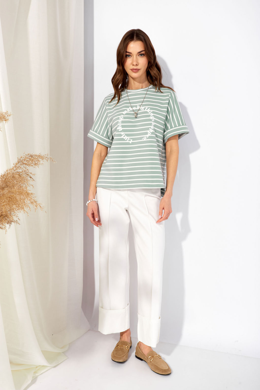 Джемпер 4334 (мята) - Lyushe фото 2