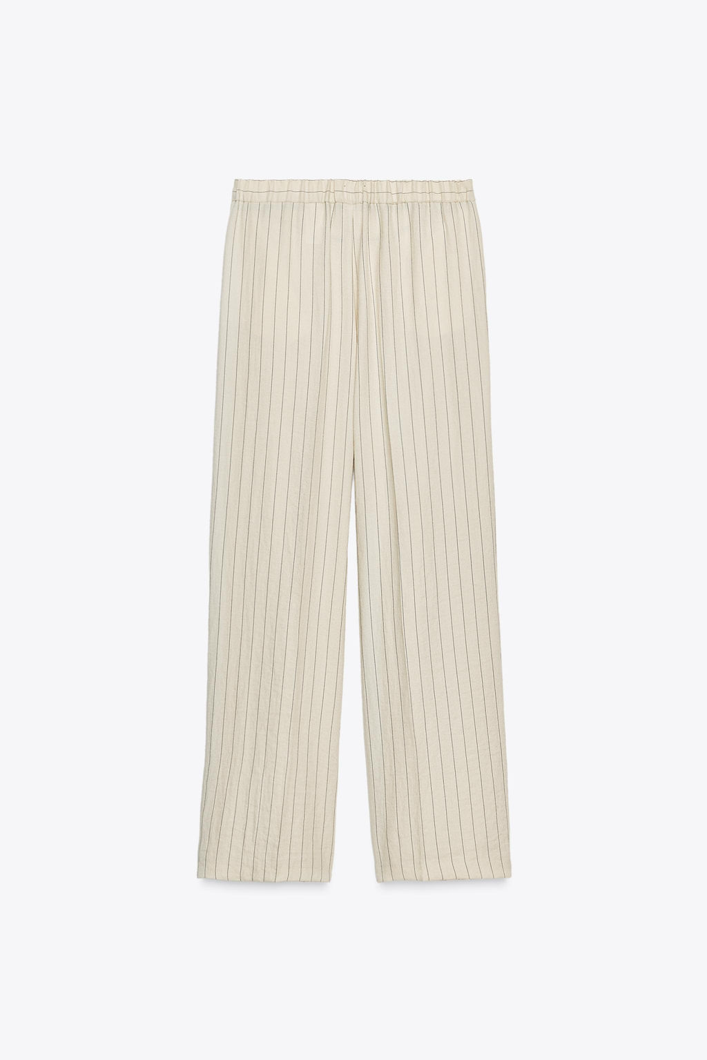 STRIPED STRAIGHT-LEG TROUSERS - Zara фото 5