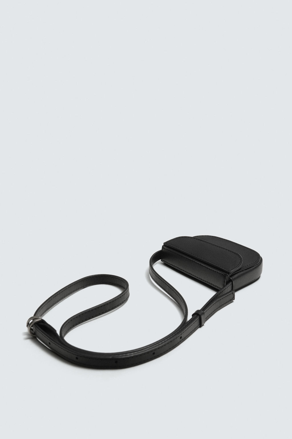 MINI LEATHER CROSSBODY BAG - Zara фото 6
