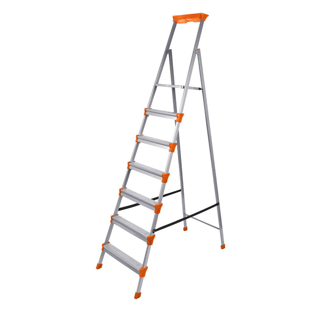 Стремянка широкие 7 ступеней (металл) СМ7 - Nika фото 8