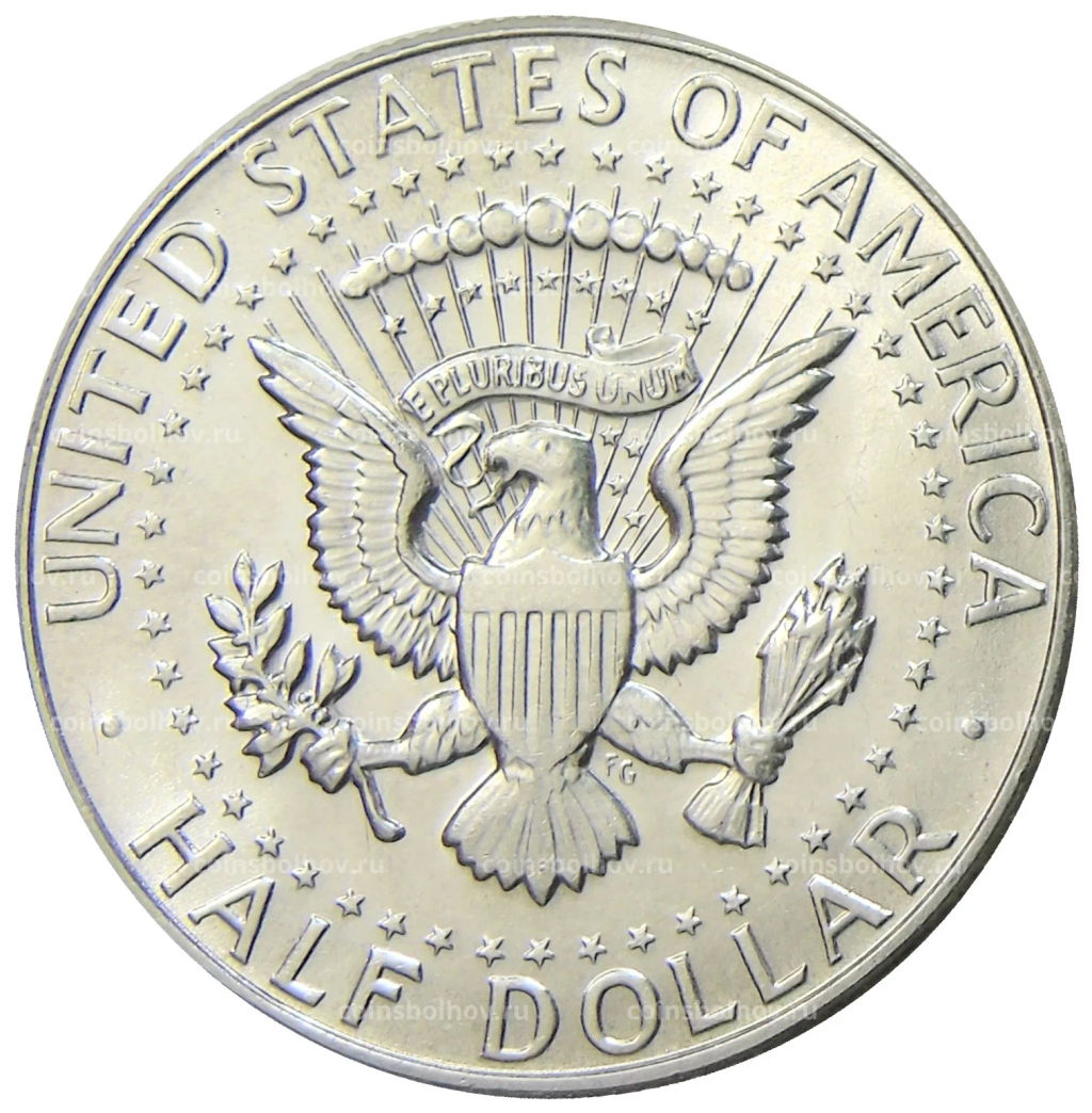1/2 доллара (50 центов) 1968 года D США
