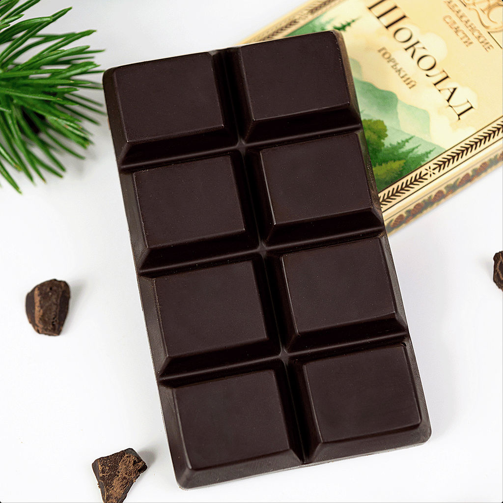 Шоколад Горький без добавления сахара 72% какао - Абаканские Сласти фото 2
