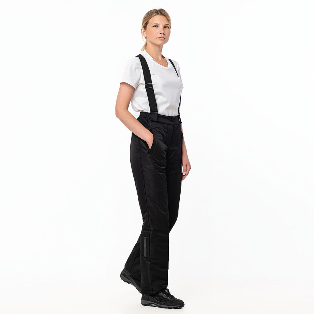 RODOS Утеплённый костюм женский зима М-289 Бежевый/Чёрный  фото 73