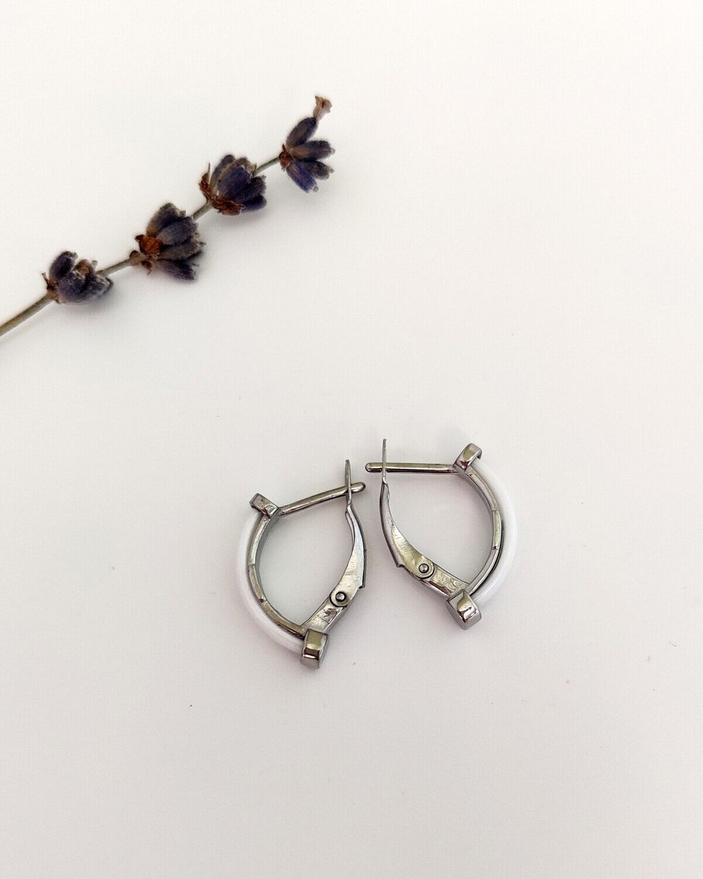 Серьги с керамикой