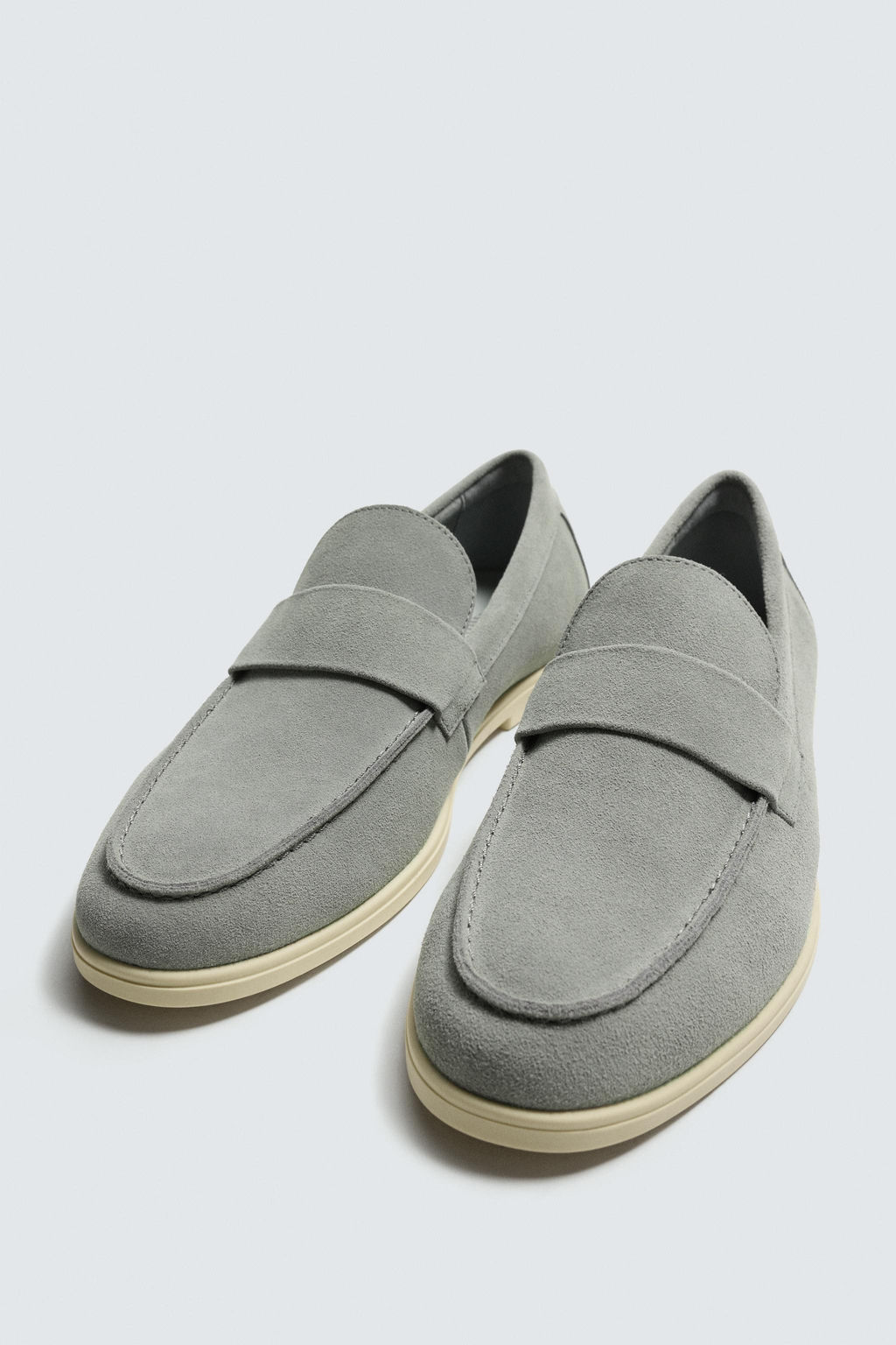 CASUAL LEATHER LOAFERS - Zara фото 12