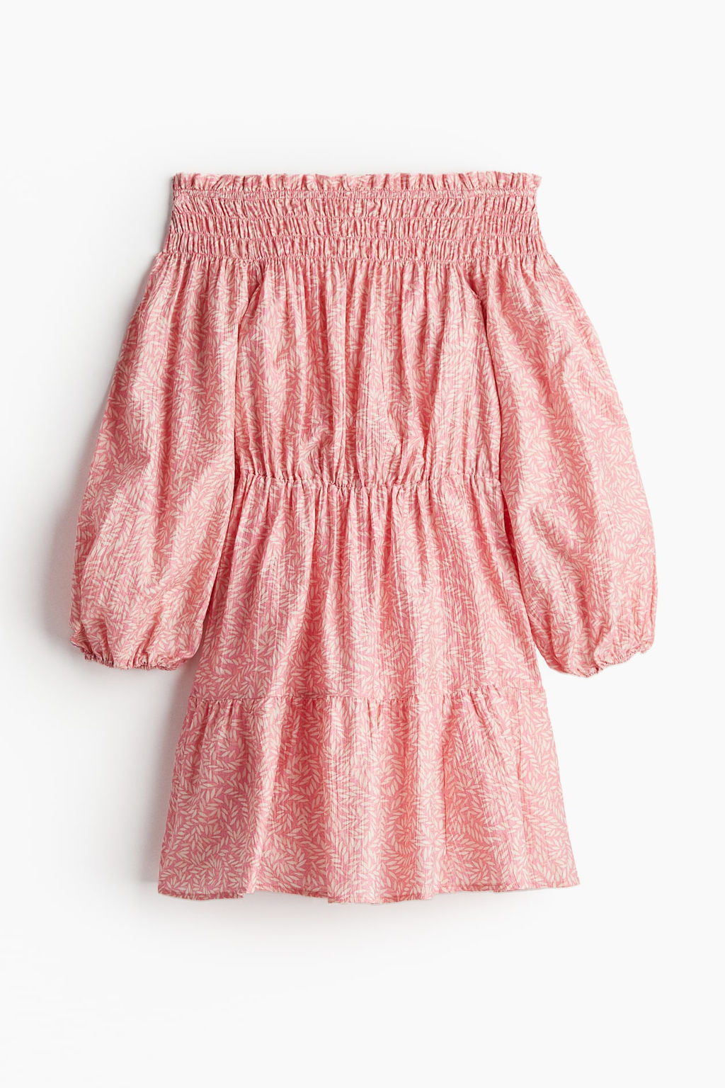 Vestido off-the-shoulder - H&m фото 5