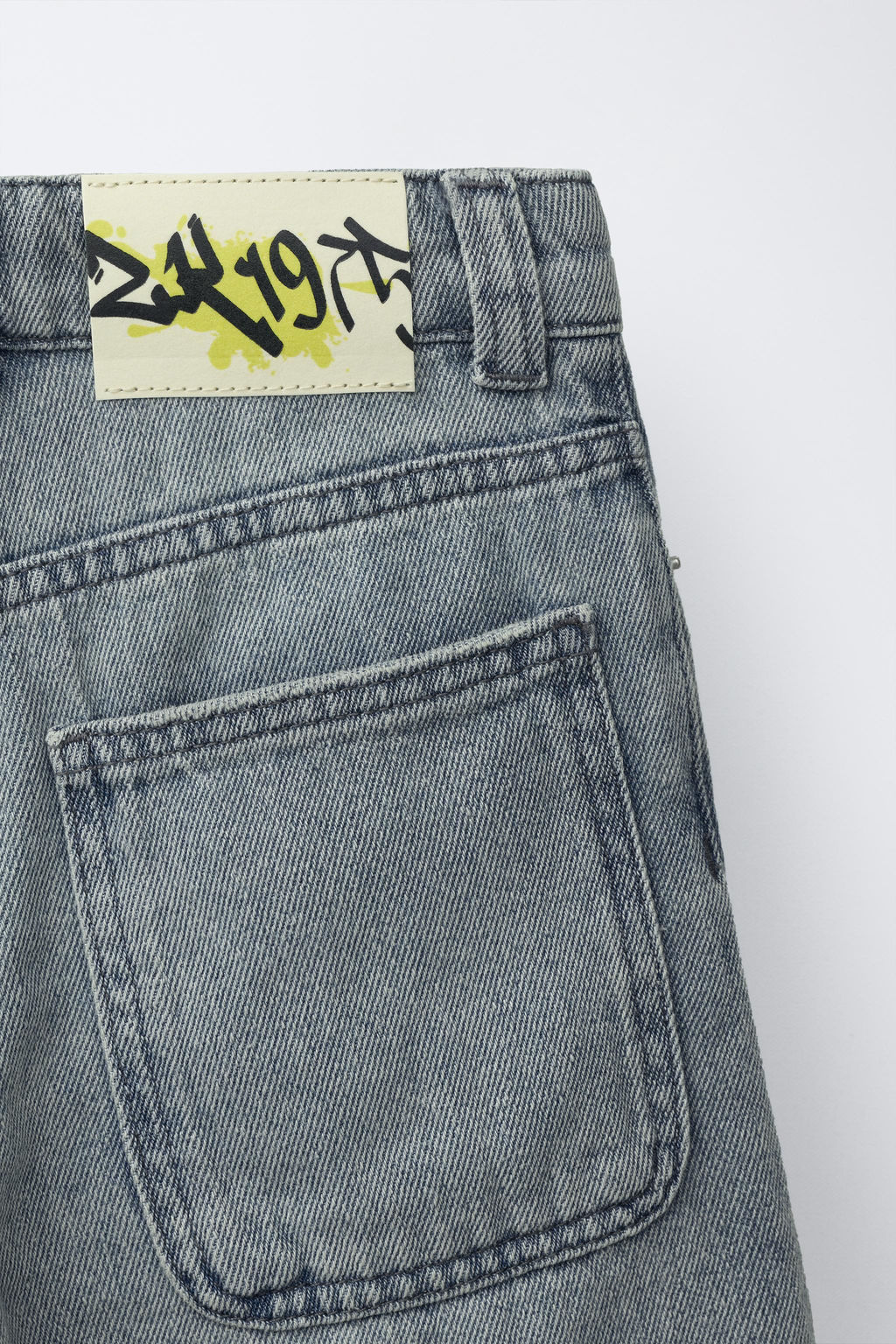 BERMUDA DENIM SKATE / Azul