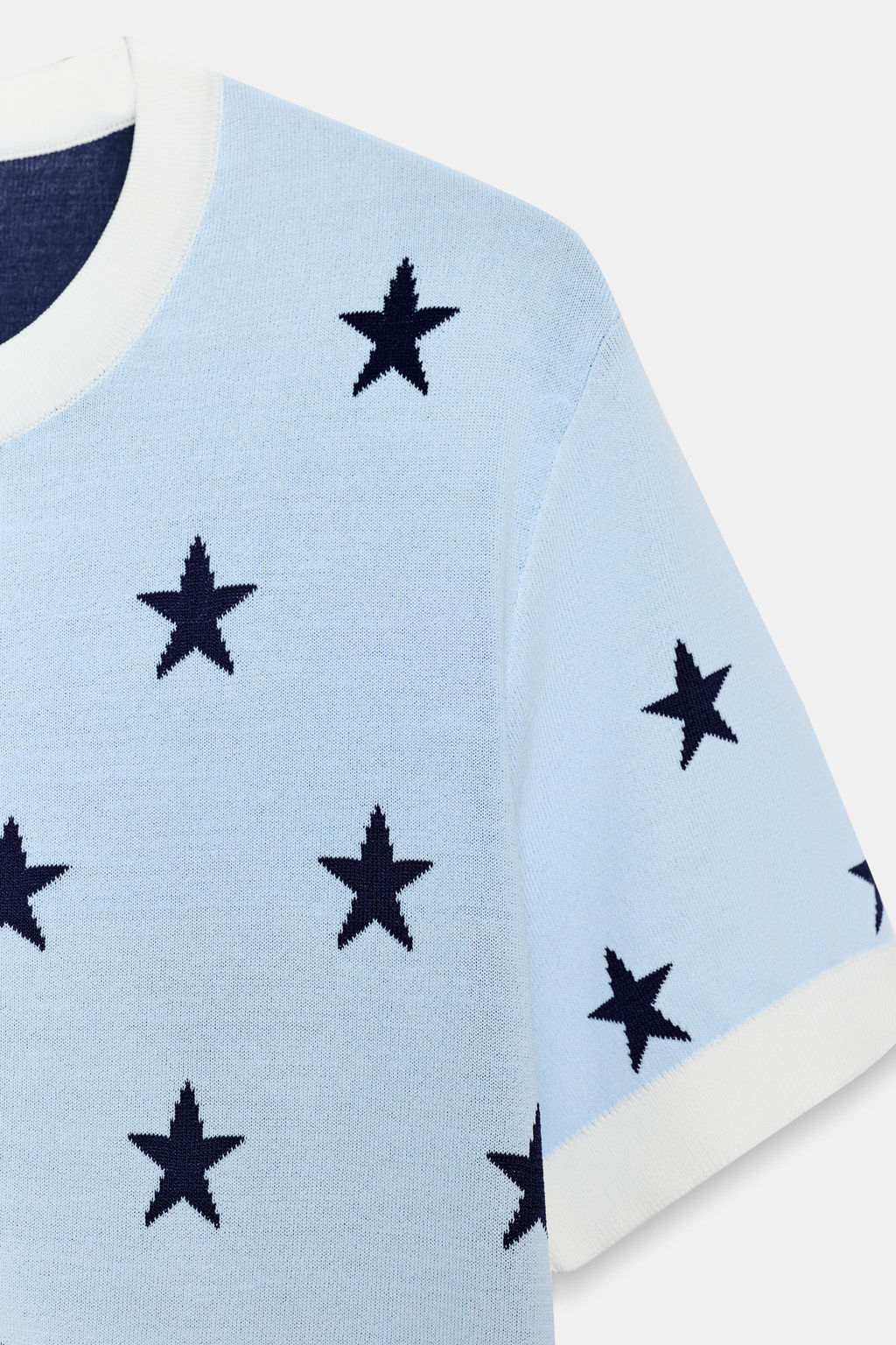CHAQUETA PUNTO ESTRELLAS / Azul - Zara фото 7
