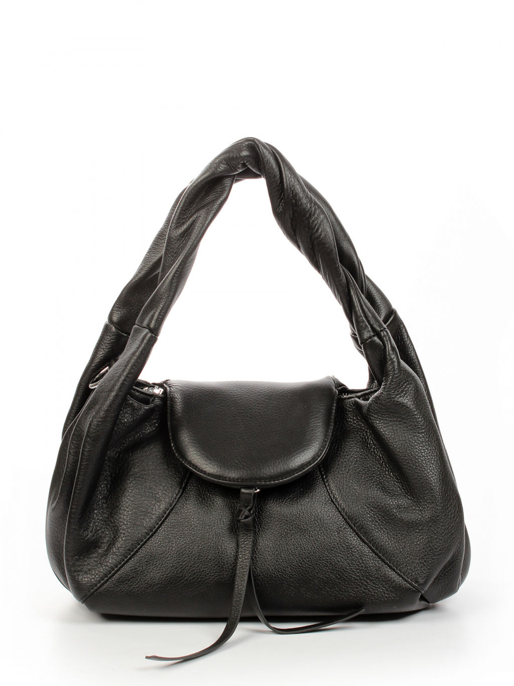 LACCOMA сумка АУ4748-черный натуральная кожа хлопок