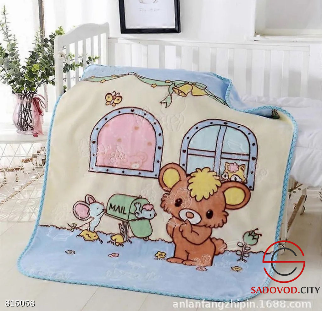 Плед на флисе для детей