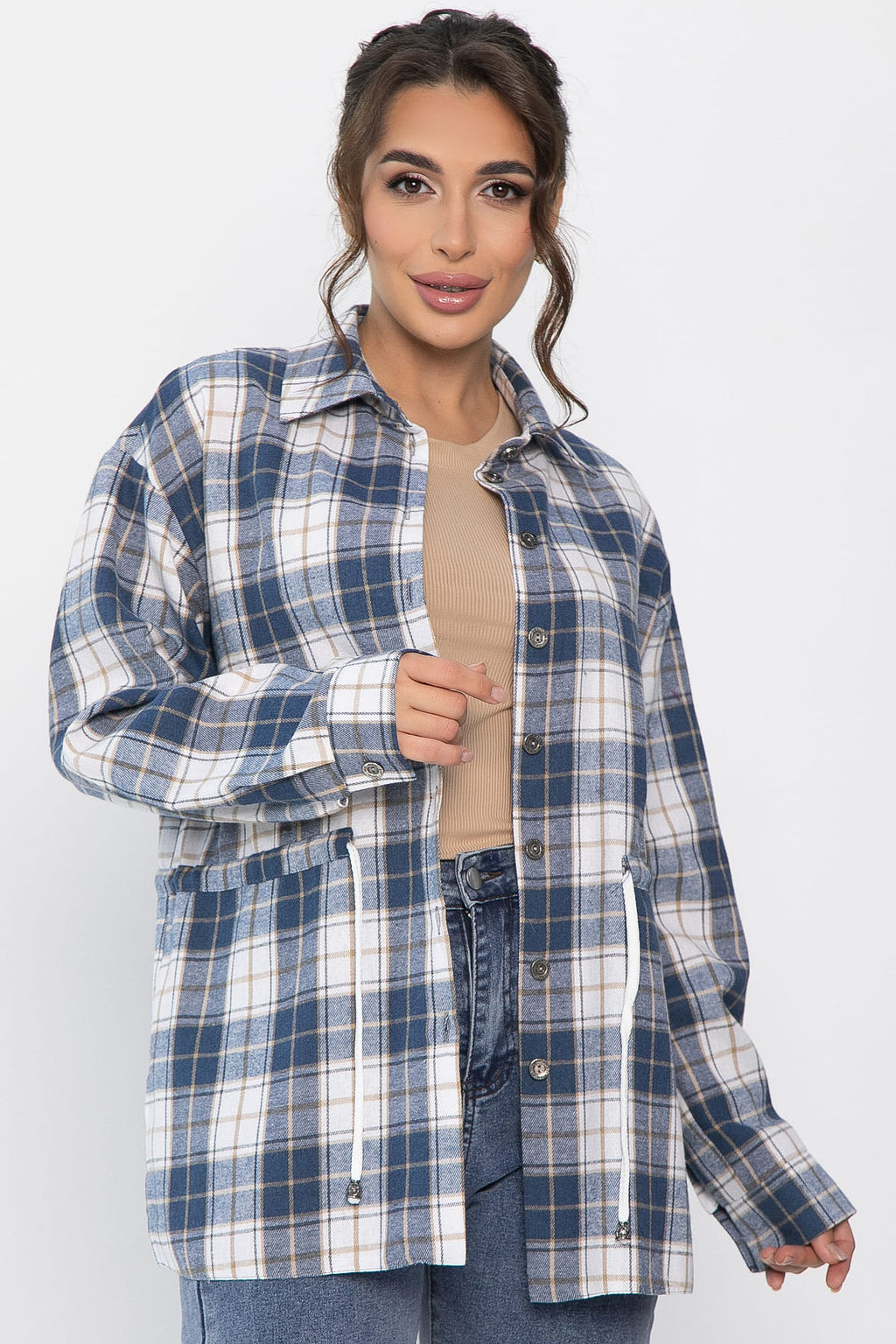 Рубашка хлопковая Джанет - Lt collection фото 61