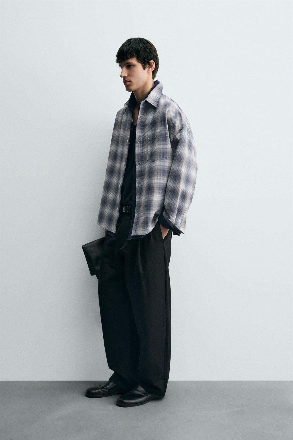 OVERSIZE FIT OXFORD SHIRT - Zara фото 4