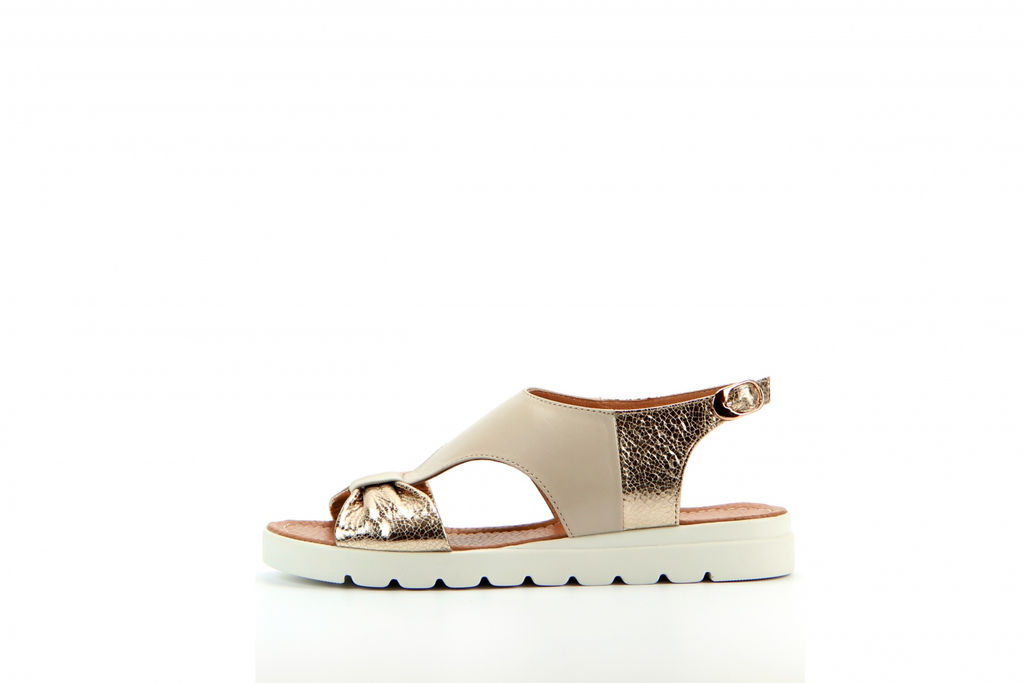 Босоножки 1053.115w.gold/beige.