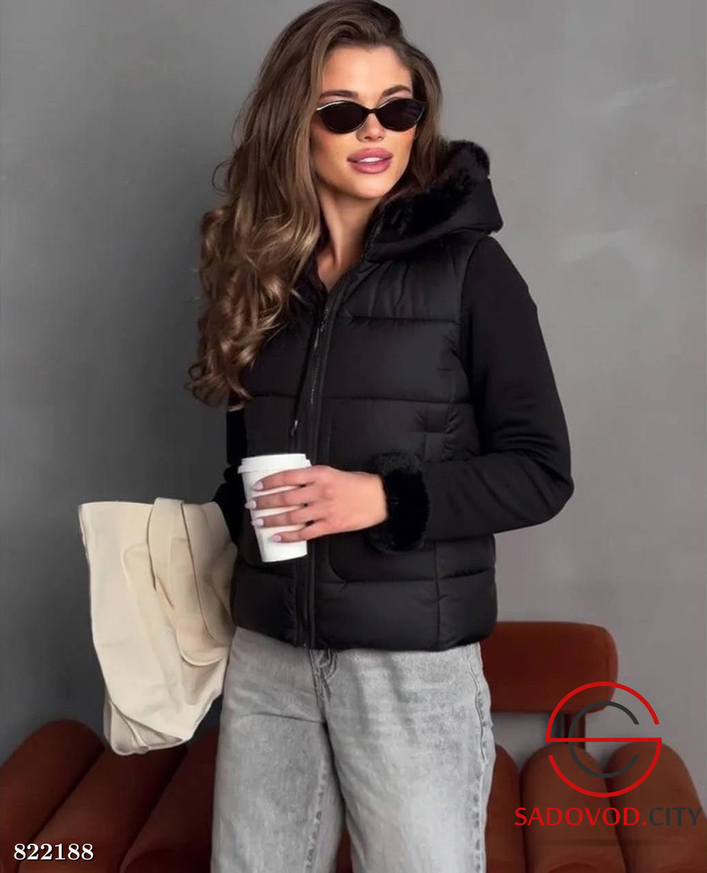 Куртка женская с капюшоном