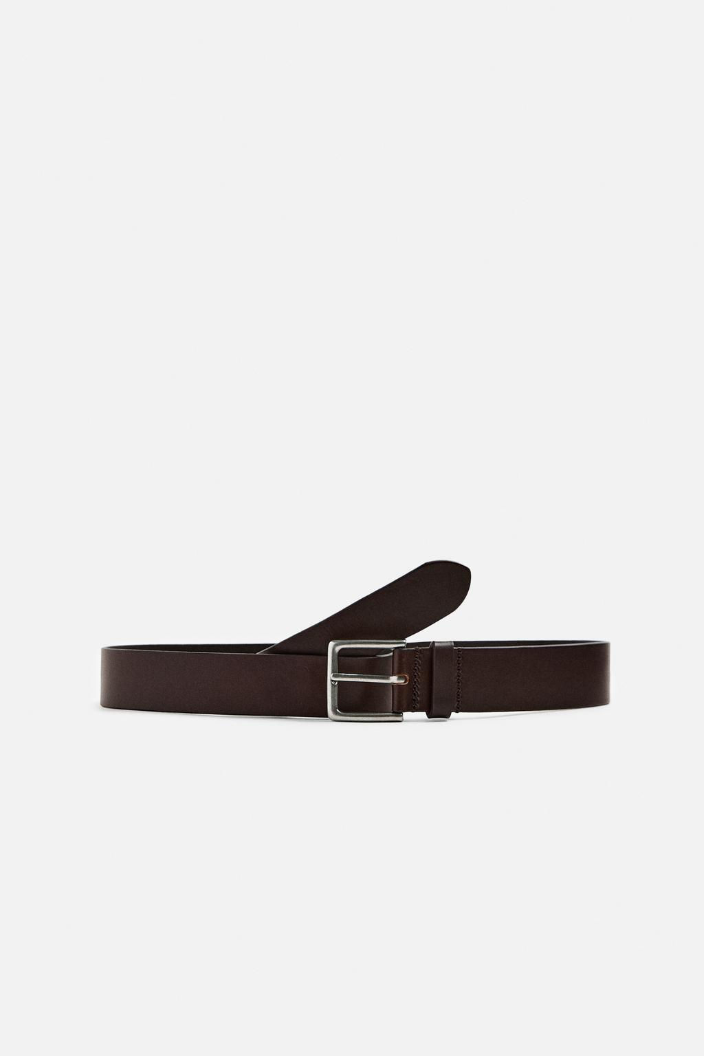 BASIC LEATHER BELT - Zara фото 6
