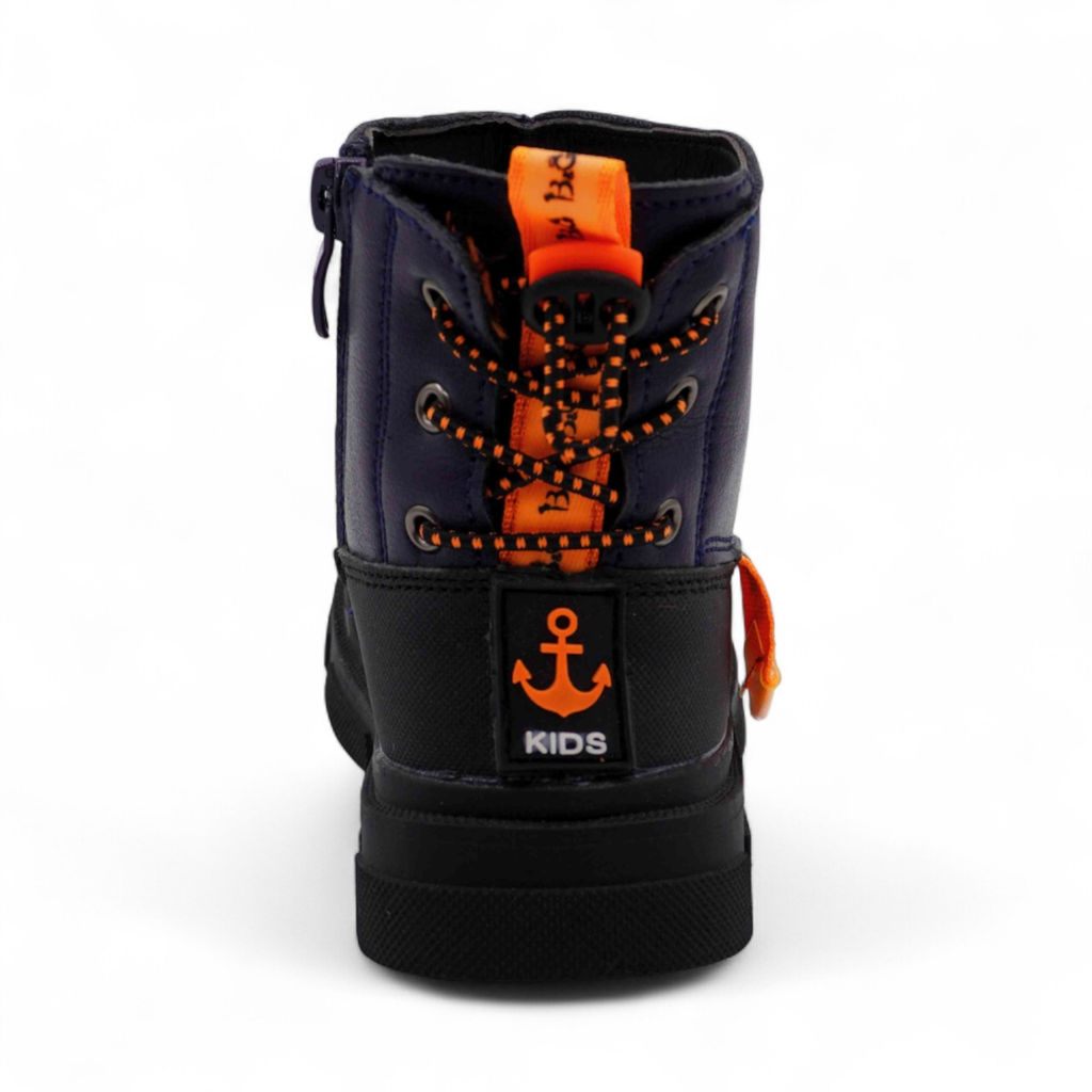 Ботинки демисезонные 5921-5В черно синие - Sport фото 3