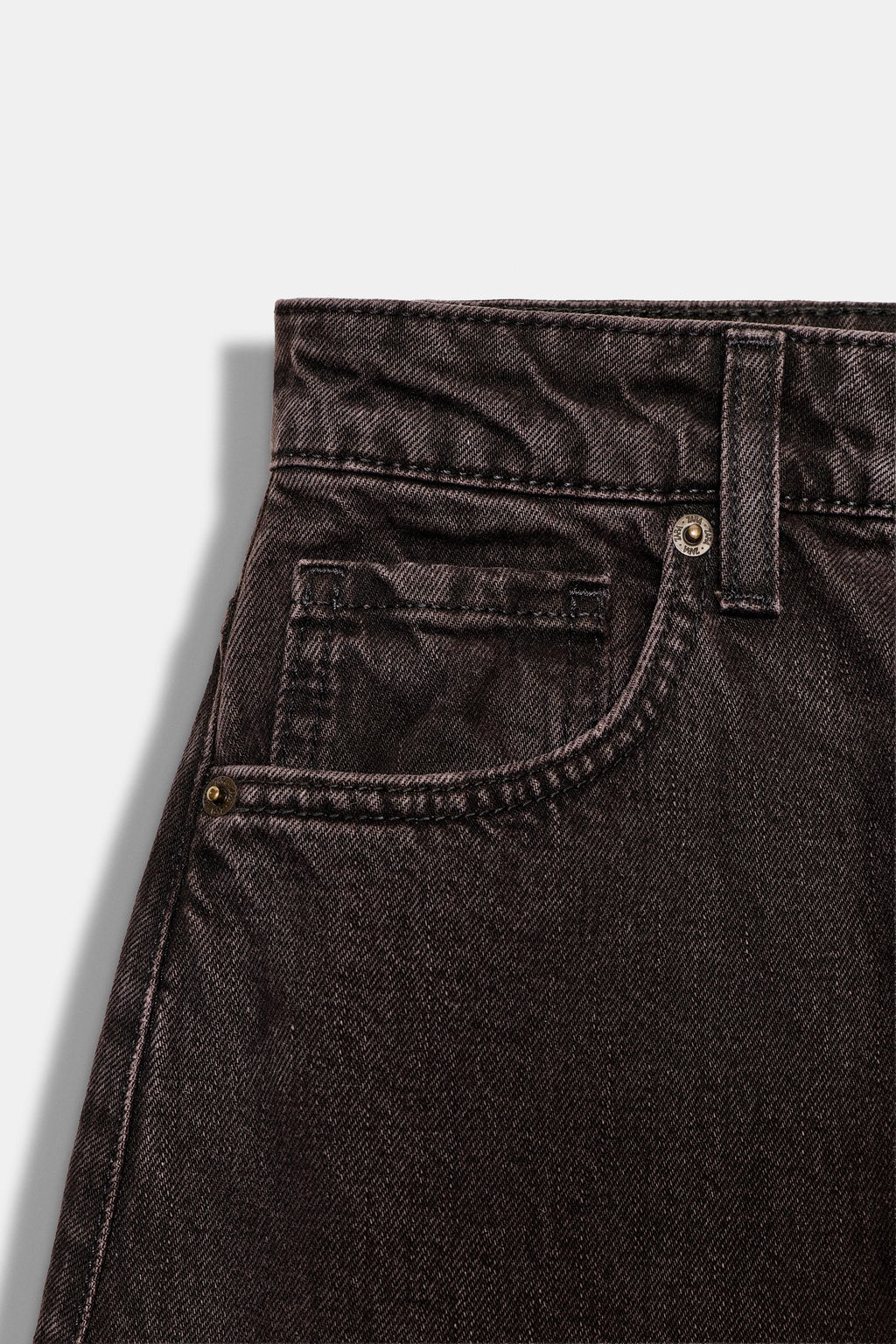 TRF BARREL HIGH-WAIST JEANS - Zara фото 9