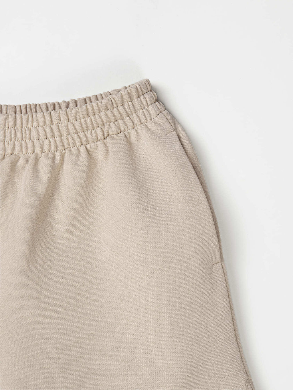 Шорты из 100% хлопка "Беж" женские