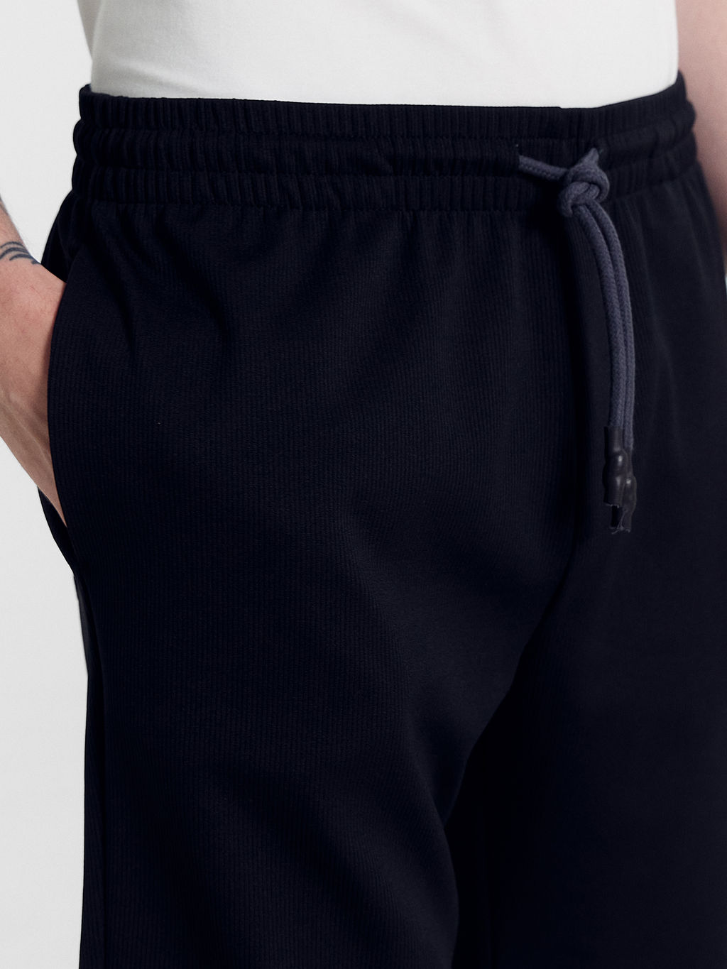 Шорты мужские в черном цвете черный 131095 - Mark formelle фото 5