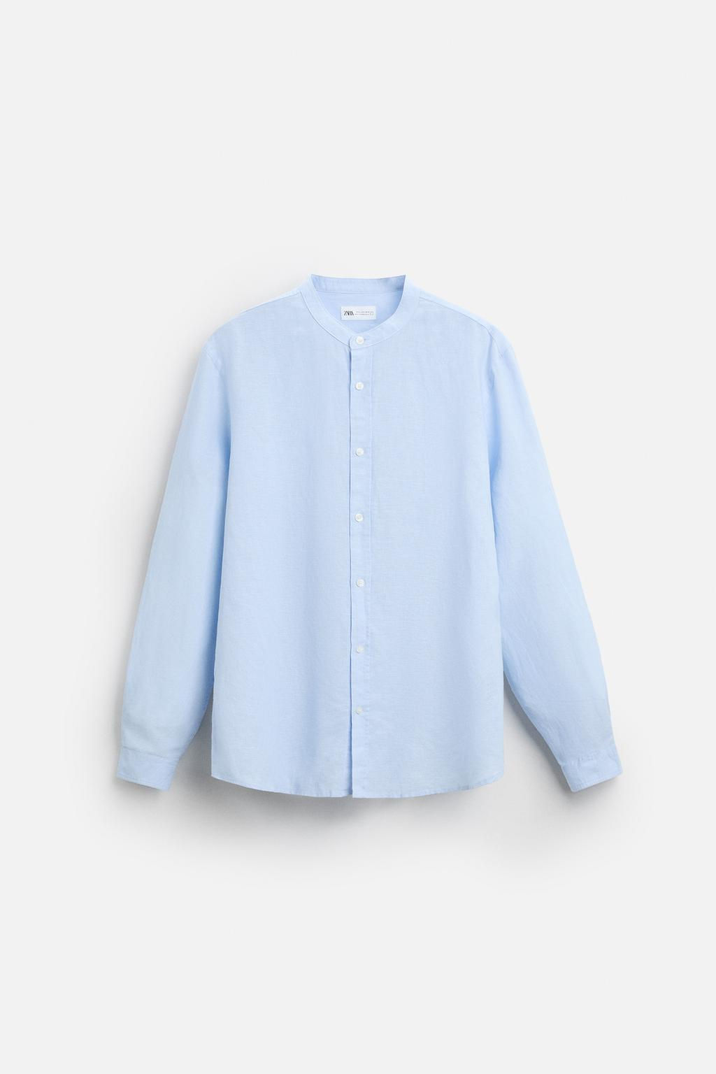 COTTON - LINEN SHIRT - Zara фото 21