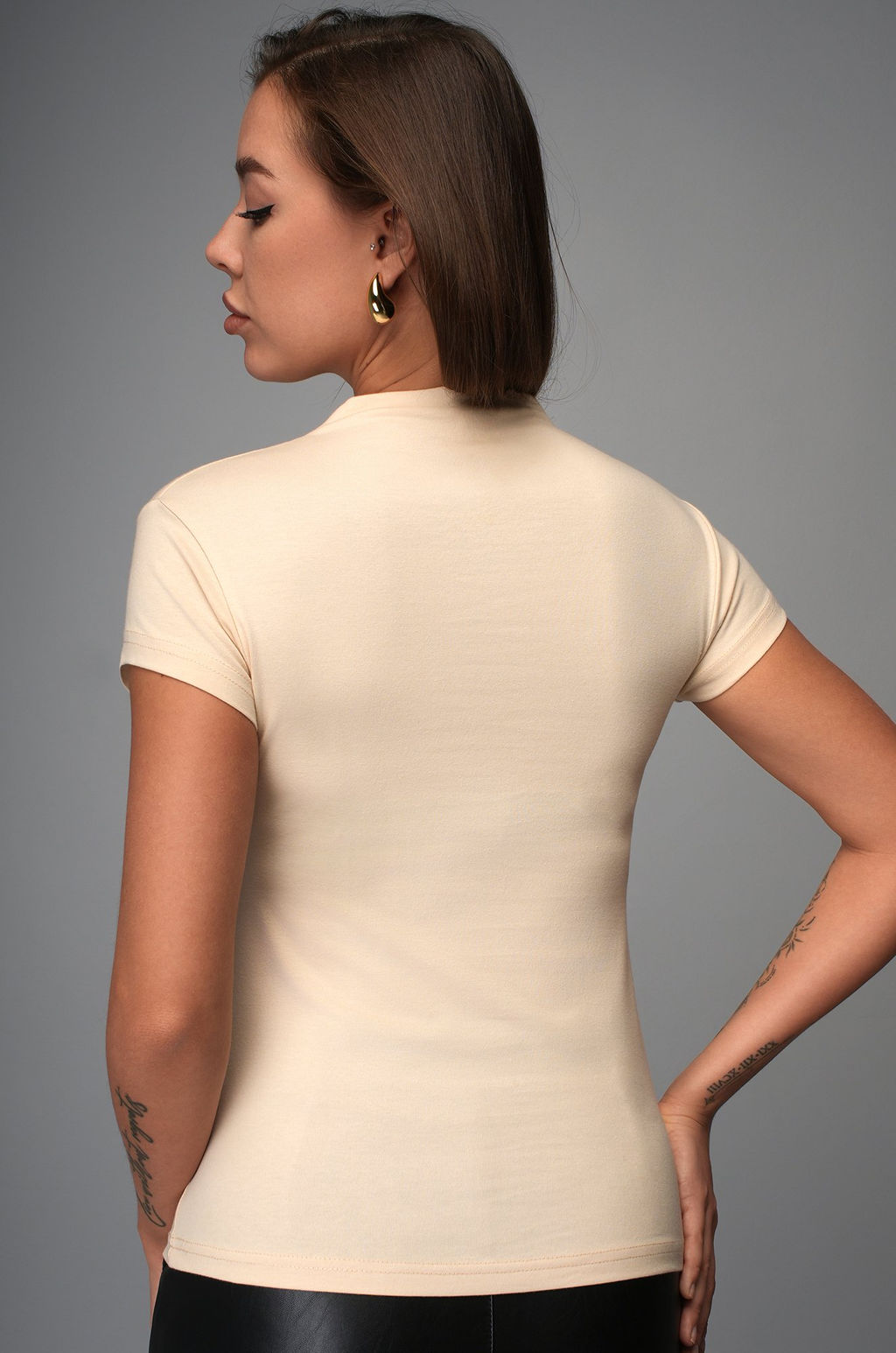 Женская облегающая футболка Happyfox - Happy fox фото 4