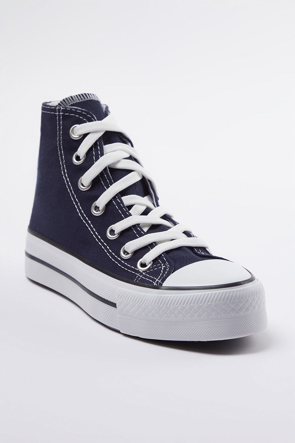 Trendyol Shoes Siyah Bagc?kl? Kad?n Yuksek Bilekli Spor Ayakkab? TAKAW25SN00000 - Trendyolmilla фото 6