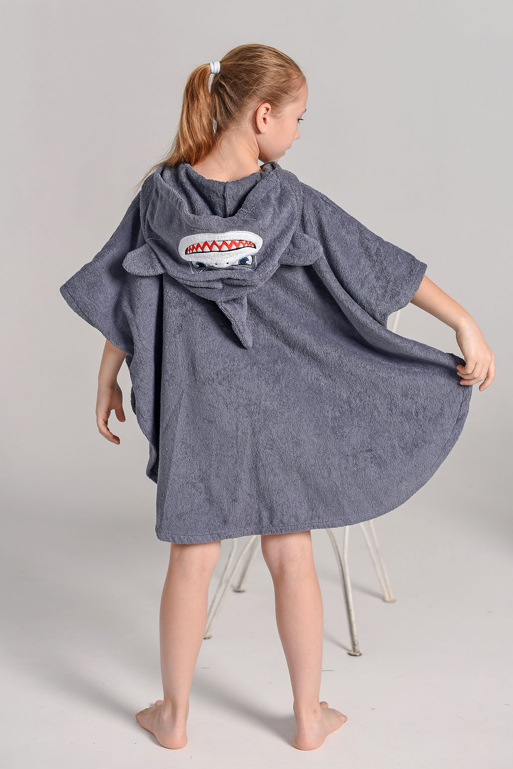 Пончо детское Акула - Оптима фото 4