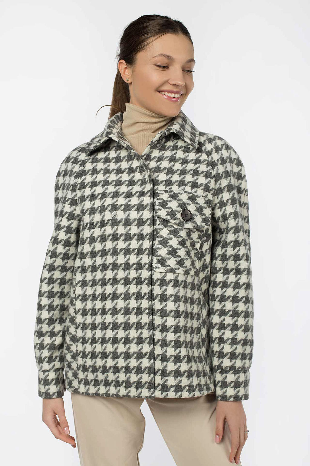 Пальто женское демисезонное - El podio фото 5