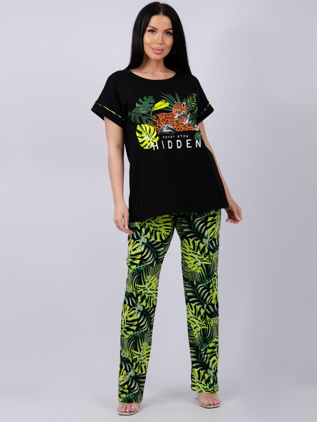 Пижама "Баунти" брюки, трикотаж