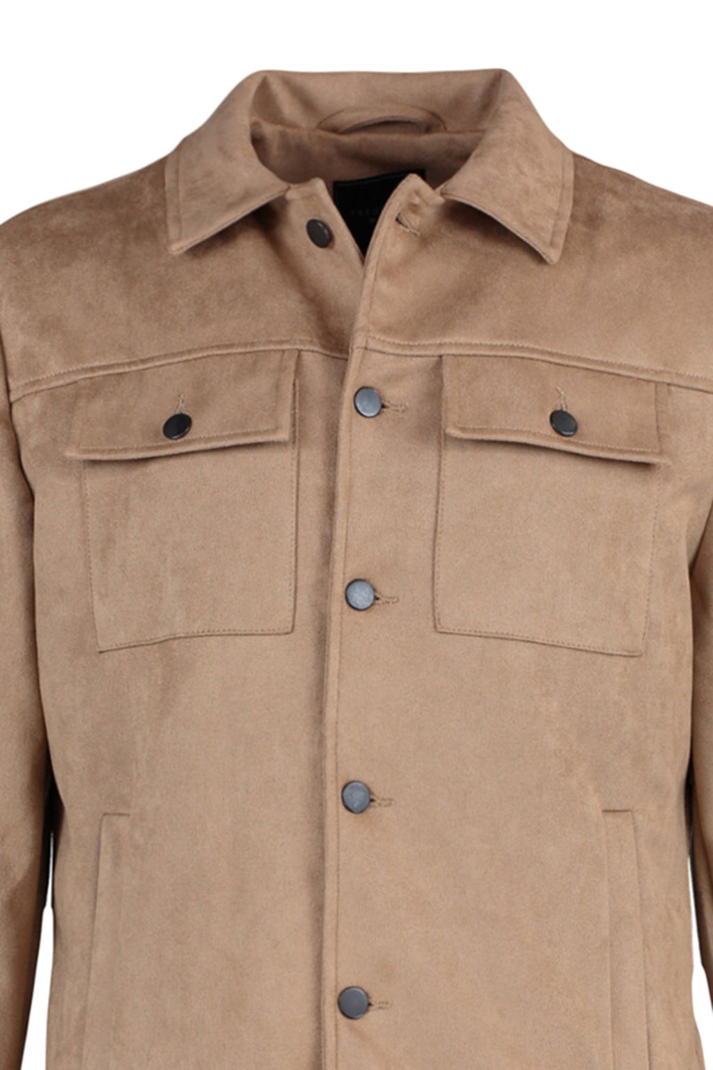 TRENDYOL MAN Camel Regular Fit Cepli Dugmeli K?sl?k Mevsimlik Suet Ceket Mont TMNAW23MO00037 - Trendyolmilla фото 8